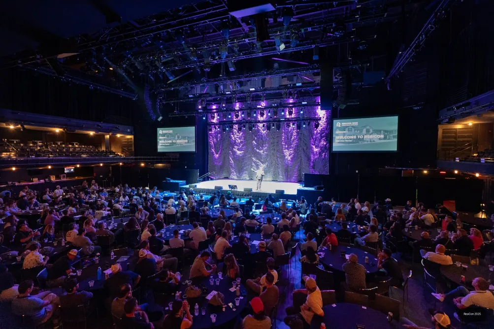ResiCon 2025 - a packed house of ResiBrands owners at the annual conference.